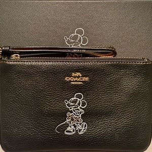 Disney X Minnie Coach Wristlet